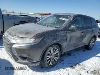 2020 Mitsubishi Outlander ES with VIN JA4AD2A37LZ017577, listed as a Copart auction lot 45667175 with 118,257 mi miles and Salvage Title. Bid and sale history available at carsss.com. Image 1.