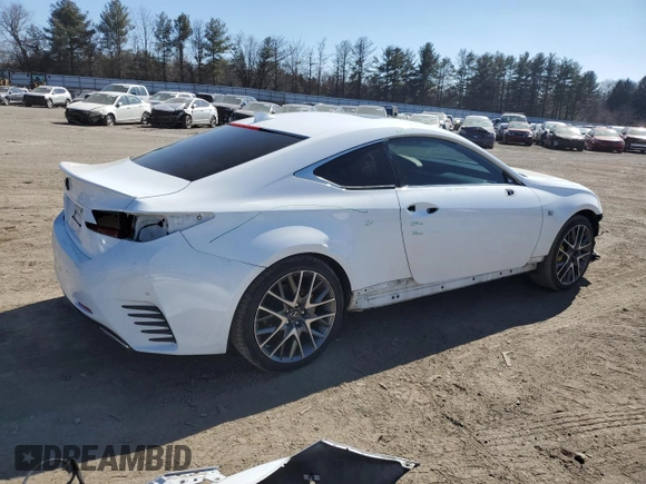 2016 Lexus RC 300 F Sport z VIN JTHSM5BC3G5000653, wystawiony jako Copart lot #47374555 z przebiegiem 113 722 mil mil oraz Szkody całkowita. Historia ofert i sprzedaży dostępna na DreamBid. Obrazek 3.