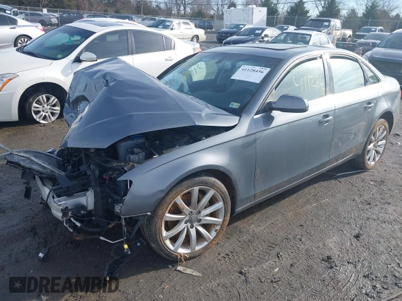2013 Audi A4 Premium Plus with VIN WAUFFAFL5DN041228, listed as a IAAI auction lot 41128456 with 134,626 mi miles. Bid and sale history available at carsss.com. Image 18.