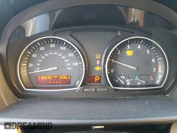 2006 BMW X3 3.0i with VIN WBXPA93426WD29261, listed as a Copart auction lot 55675195 with 116,839 mi miles and Clean Title. Bid and sale history available at DreamBid. Image 9.