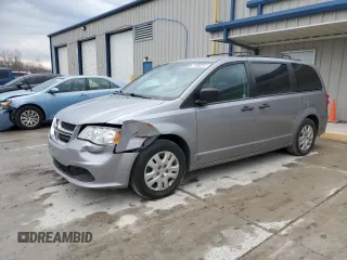 2019 Dodge Grand Caravan SE with VIN 2C4RDGBG2KR777707, listed as a Copart auction lot 46870455 with 129,404 mi miles and Clean Title. Bid and sale history available at DreamBid. Image 1.