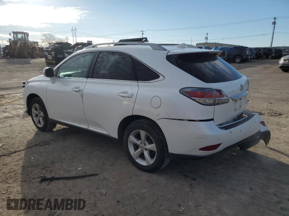 2014 Lexus RX 350 with VIN 2T2BK1BA9EC246956, listed as a Copart auction lot 46251415 with 141,098 mi miles and Salvage Title. Bid and sale history available at DreamBid. Image 2.