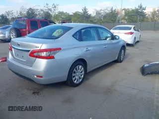 2015 Nissan Sentra SR with VIN 3N1AB7AP8FL665794, listed as a IAAI auction lot 42140522 with 57,621 mi miles and . Bid and sale history available at DreamBid. Image 4.