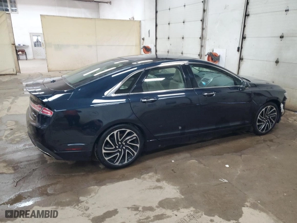 2020 Lincoln MKZ Reserve with VIN 3LN6L5F90LR608539, listed as a Copart auction lot 75847974 with 19,209 mi miles and Salvage Title. Bid and sale history available at carsss.com. Image 3.