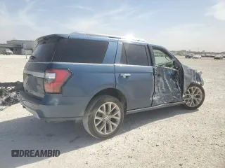 2019 Ford Expedition Platinum with VIN 1FMJU1MT6KEA65195, listed as a Copart auction lot 49871715 with 77,931 mi miles and Salvage title. Bid and sale history available at DreamBid. Image 3.