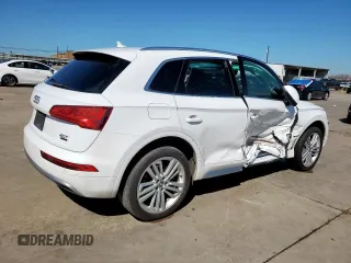 2018 Audi Q5 Prestige with VIN WA1CNAFY4J2237530, listed as a Copart auction lot 48306945 with 55,479 mi miles and Salvage Title. Bid and sale history available at DreamBid. Image 3.