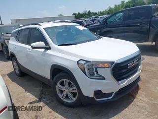 2022 GMC Terrain SLE with VIN 3GKALMEV1NL138927, listed as a IAAI auction lot 42334616 with 75,432 mi miles and . Bid and sale history available at DreamBid. Image 14.