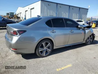 2016 Lexus GS 350 with VIN JTHBZ1BLXGA005592, listed as a Copart auction lot 44207595 with 75,216 mi miles and Salvage Title. Bid and sale history available at carsss.com. Image 3.