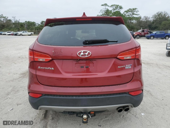 2015 Hyundai Santa Fe Sport with VIN 5XYZW4LA9FG241379, listed as a Copart auction lot 44119025 with 129,932 mi miles and Non Repairable. Bid and sale history available at carsss.com. Image 6.
