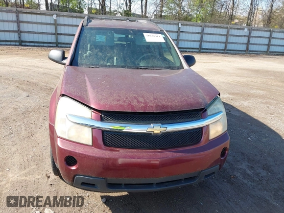 2007 Chevrolet Equinox LS with VIN 2CNDL13FX76005878, listed as a IAAI auction lot 41933911 with 100,740 mi miles. Bid and sale history available at carsss.com. Image 6.