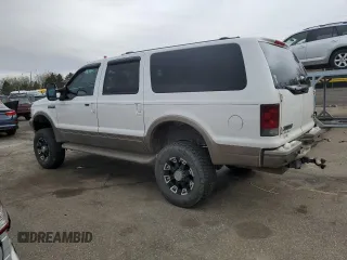 2003 Ford Excursion Eddie Bauer z VIN 1FMNU45S03EB44047, wystawiony jako Copart lot #47495395 z przebiegiem 178 415 mil mil oraz Szkoda całkowita • Salvage title. Historia ofert i sprzedaży dostępna na DreamBid. Obrazek 2.