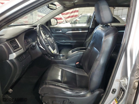2014 Toyota Highlander XLE with VIN 5TDKKRFH4ES007946, listed as a Copart auction lot 41510955 with 166,432 mi miles and Salvage Title. Bid and sale history available at carsss.com. Image 7.
