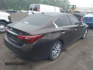 2019 Infiniti Q50 Luxe z VIN JN1EV7AR6KM550427, wystawiony jako IAAI lot #42225183 z przebiegiem 76 144 mil mil oraz . Historia ofert i sprzedaży dostępna na DreamBid. Obrazek 4.