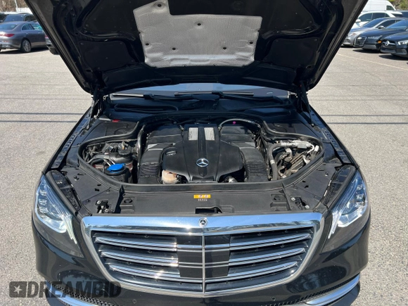 2019 Mercedes-Benz S 450 with VIN WDDUG6EB0KA482742, listed as a Copart auction lot 54208435 with 186,297 mi miles and Clean title. Bid and sale history available at DreamBid. Image 8.