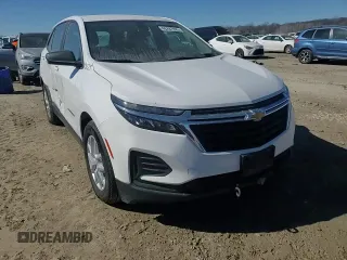 2024 Chevrolet Equinox LS with VIN 3GNAXHEG3RL271467, listed as a Copart auction lot 46287595 with 25,465 mi miles and Salvage Title. Bid and sale history available at DreamBid. Image 12.