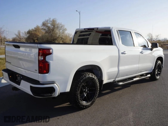 2021 Chevrolet Silverado 1500 Work Truck with VIN 1GCUYAEF7MZ143140, listed as a Copart auction lot 44387905 with 50,449 mi miles and Clean Title. Bid and sale history available at DreamBid. Image 3.