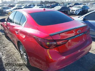 2022 Infiniti Q50 Luxe z VIN JN1EV7BP9NM312072, wystawiony jako IAAI lot #41621411 z przebiegiem 33 323 mil mil oraz . Historia ofert i sprzedaży dostępna na DreamBid. Obrazek 3.