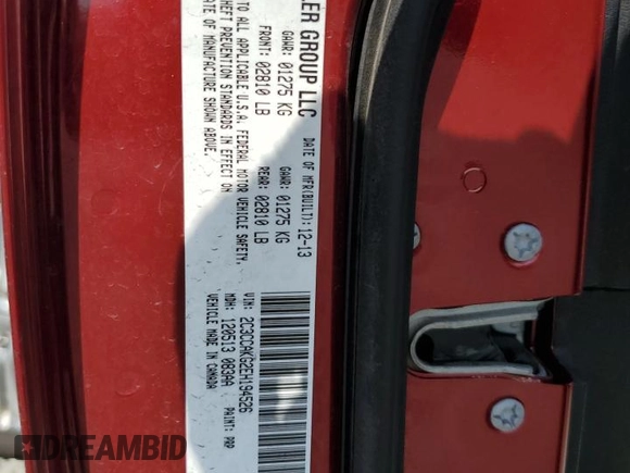 2014 Chrysler 300 C with VIN 2C3CCAKG2EH194526, listed as a Copart auction lot 70336734 with 144,892 mi miles and Salvage Title. Bid and sale history available at carsss.com. Image 13.