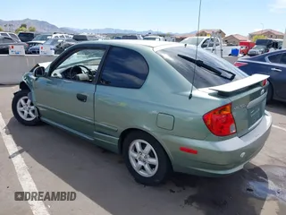 2003 Hyundai Accent GL with VIN KMHCG35C53U277734, listed as a IAAI auction lot 42085996 with 108,369 mi miles. Bid and sale history available at carsss.com. Image 3.