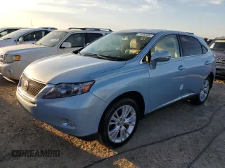 2012 Lexus RX 450h with VIN JTJZB1BA9C2006141, listed as a Copart auction lot 74452404 with Not provided miles and Salvage title. Bid and sale history available at DreamBid. Image 1.