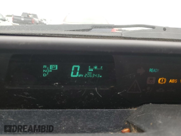 2009 Toyota Prius with VIN JTDKB20U997862638, listed as a Copart auction lot 53395135 with 206,343 mi miles and Salvage Title. Bid and sale history available at DreamBid. Image 9.