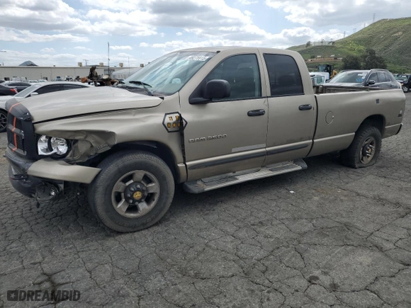 2005 Dodge Ram 2500 SLT with VIN 3D7KR28D15G734267, listed as a Copart auction lot 49275915 with 498,793 mi miles and Salvage Title. Bid and sale history available at carsss.com. Image 1.