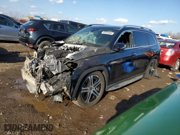 2021 Mercedes-Benz GLS 450 with VIN 4JGFF5KE2MA465292, listed as a Copart auction lot 45435094 with Not Provided miles and . Bid and sale history available at DreamBid. Image 1.