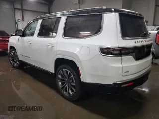 2024 Jeep Grand Wagoneer Series III with VIN 1C4SJVGP6RS108663, listed as a Copart auction lot 77078524 with 2,124 mi miles and Salvage title. Bid and sale history available at DreamBid. Image 2.