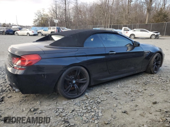 2015 BMW M6 with VIN WBSLZ9C58FD651420, listed as a Copart auction lot 43480755 with 134,753 mi miles and Clean title. Bid and sale history available at DreamBid. Image 3.