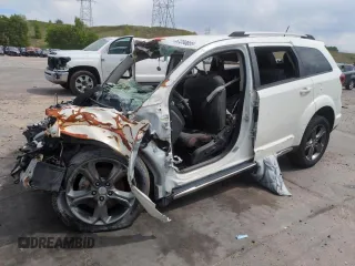 2015 Dodge Journey Crossroad with VIN 3C4PDCGG9FT735112, listed as a Copart auction lot 57250035 with Not provided miles and Salvage title. Bid and sale history available at DreamBid. Image 1.