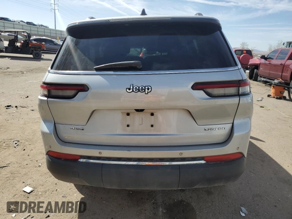 2023 Jeep Grand Cherokee Laredo with VIN 1C4RJKAG9P8813201, listed as a Copart auction lot 48005385 with 50,511 mi miles and Salvage title. Bid and sale history available at DreamBid. Image 6.