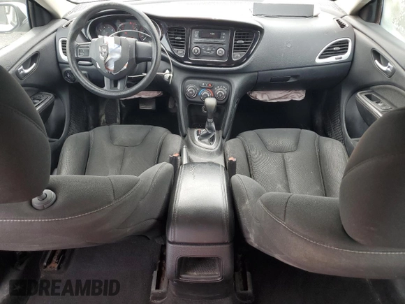 2013 Dodge Dart Rallye with VIN 1C3CDFBAXDD291331, listed as a Copart auction lot 53439395 with 282,305 mi miles and Salvage Title. Bid and sale history available at carsss.com. Image 8.