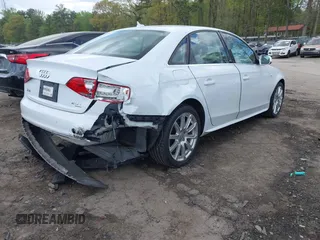 2012 Audi A4 2.0T Premium Plus with VIN WAUFFAFL9CN020879, listed as a IAAI auction lot 41902715 with 133,886 mi miles. Bid and sale history available at carsss.com. Image 4.