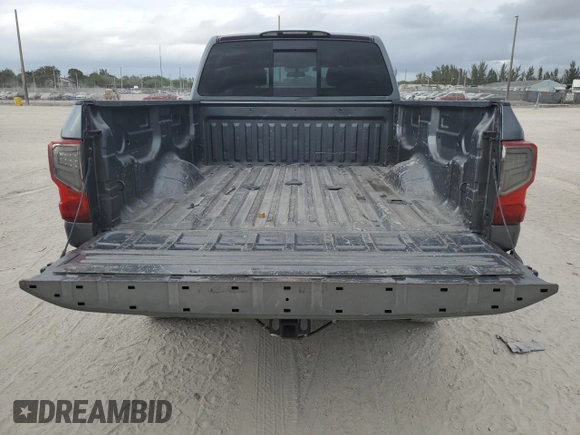 2016 Nissan Titan S with VIN 1N6BA1F14GN517646, listed as a Copart auction lot 55381575 with 147,654 mi miles and Salvage title. Bid and sale history available at DreamBid. Image 6.
