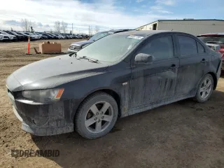 2009 Mitsubishi Lancer ES with VIN JA3AU26U49U607960, listed as a Copart auction lot 50097795 with 87,384 mi miles and Salvage Title. Bid and sale history available at carsss.com. Image 1.