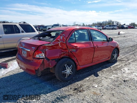 2007 Toyota Yaris with VIN JTDBT923171130563, listed as a IAAI auction lot 38763237 with 180,320 mi miles. Bid and sale history available at carsss.com. Image 4.