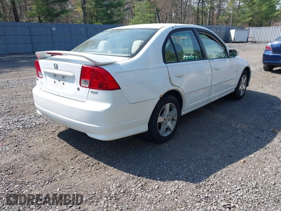 2004 Honda Civic EX with VIN 2HGES26714H545269, listed as a IAAI auction lot 42119051 with 224,384 mi miles and . Bid and sale history available at DreamBid. Image 4.