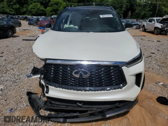 2024 Infiniti QX60 Autograph with VIN 5N1DL1HU8RC353874, listed as a Copart auction lot 58751515 with 10,778 mi miles and Salvage title. Bid and sale history available at DreamBid. Image 5.