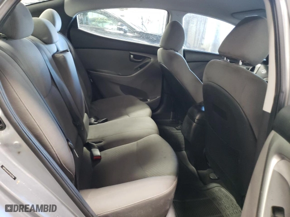 2015 Hyundai Elantra SE with VIN 5NPDH4AE0FH567638, listed as a Copart auction lot 46605085 with 105,133 mi miles and Salvage Title. Bid and sale history available at carsss.com. Image 10.