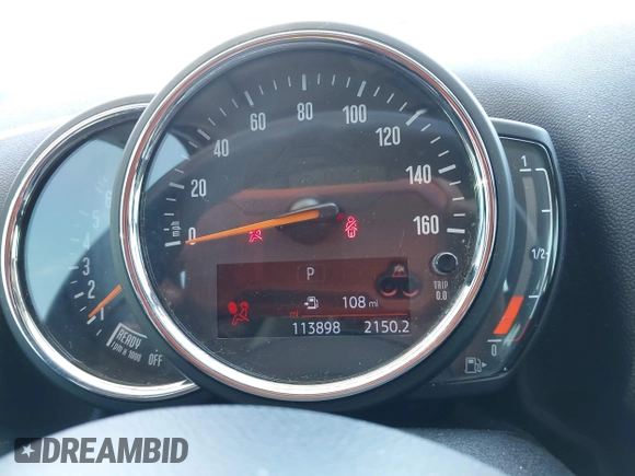 2019 MINI Countryman Cooper with VIN WMZYS7C59K3F45342, listed as a IAAI auction lot 41975489 with 113,898 mi miles and . Bid and sale history available at DreamBid. Image 7.