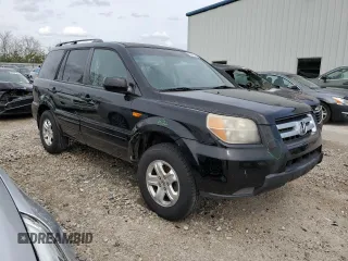 2008 Honda Pilot VP with VIN 5FNYF18208B030318, listed as a Copart auction lot 50926455 with 154,587 mi miles and Salvage Title. Bid and sale history available at DreamBid. Image 4.