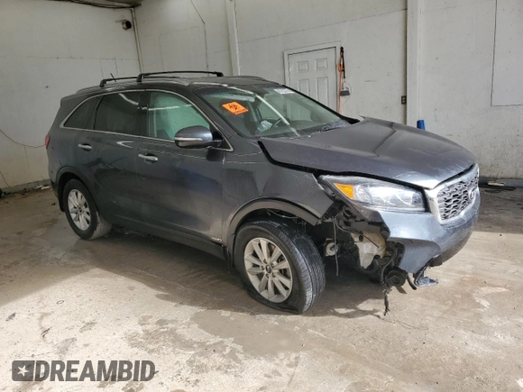 2020 Kia Sorento LX with VIN 5XYPGDA3XLG640161, listed as a Copart auction lot 48752375 with 86,473 mi miles and Salvage Title. Bid and sale history available at DreamBid. Image 4.
