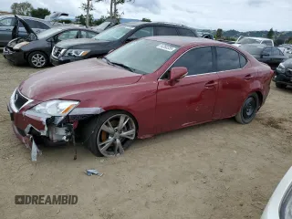 2010 Lexus IS 250 with VIN JTHBF5C20A5128503, listed as a Copart auction lot 54266335 with 137,963 mi miles and Salvage title. Bid and sale history available at DreamBid. Image 1.