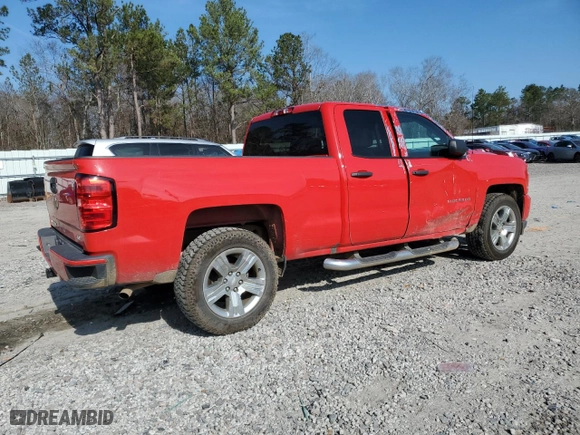 2019 Chevrolet Silverado 1500 LD Custom with VIN 2GCRCMEC8K1225203, listed as a Copart auction lot 43623835 with 121,819 mi miles and Salvage Title. Bid and sale history available at carsss.com. Image 3.