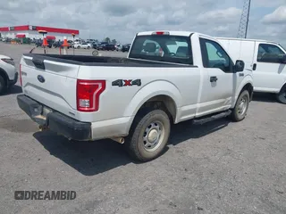 2016 Ford F-150 XL with VIN 1FTMF1E81GFC17522, listed as a IAAI auction lot 42097260 with 101,304 mi miles and . Bid and sale history available at DreamBid. Image 4.