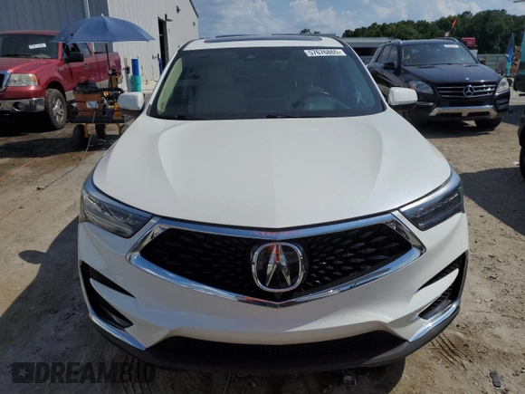 2019 Acura RDX Advance with VIN 5J8TC1H76KL019943, listed as a Copart auction lot 57676865 with 46,326 mi miles and Salvage title. Bid and sale history available at DreamBid. Image 5.