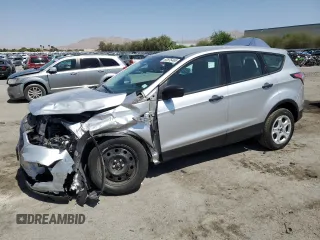 2017 Ford Escape S with VIN 1FMCU0F73HUD06275, listed as a Copart auction lot 62875465 with 56,780 mi miles and Salvage title. Bid and sale history available at DreamBid. Image 1.