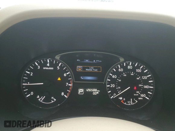 2015 Nissan Pathfinder S z VIN 5N1AR2MM1FC698270, wystawiony jako Copart lot #48763745 z przebiegiem 126 588 mil mil oraz Szkoda całkowita • Salvage title. Historia ofert i sprzedaży dostępna na DreamBid. Obrazek 9.