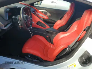 2021 Chevrolet Corvette 2LT with VIN 1G1YB2D45M5111568, listed as a Copart auction lot 76882884 with 10,362 mi miles and Salvage Title. Bid and sale history available at carsss.com. Image 7.