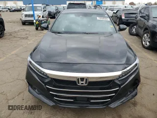 2021 Honda Accord Touring with VIN 1HGCV2F99MA010771, listed as a Copart auction lot 78258924 with 60,260 mi miles and Salvage title. Bid and sale history available at DreamBid. Image 5.